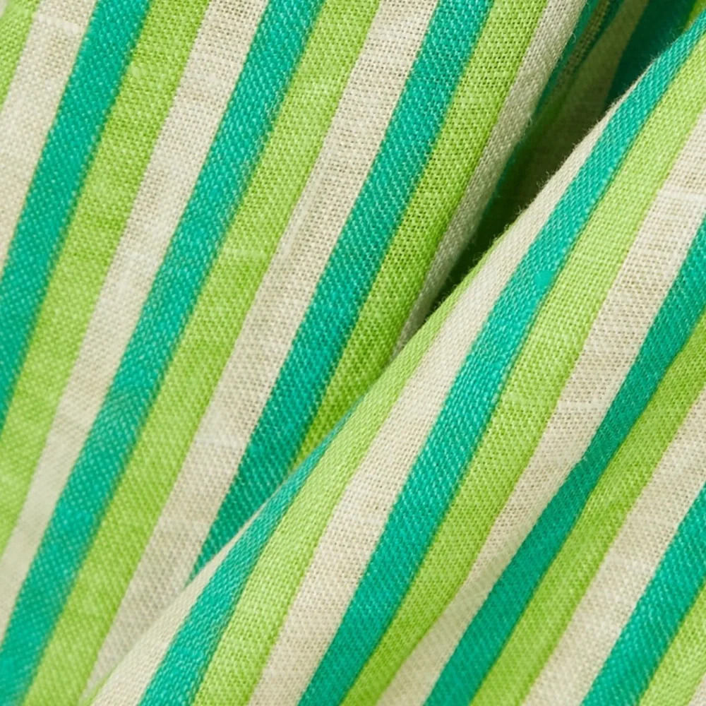 Faithfull The Brand Muthia Mini Dress In Bau-Bau Stripe Print - Picture 11 of 12